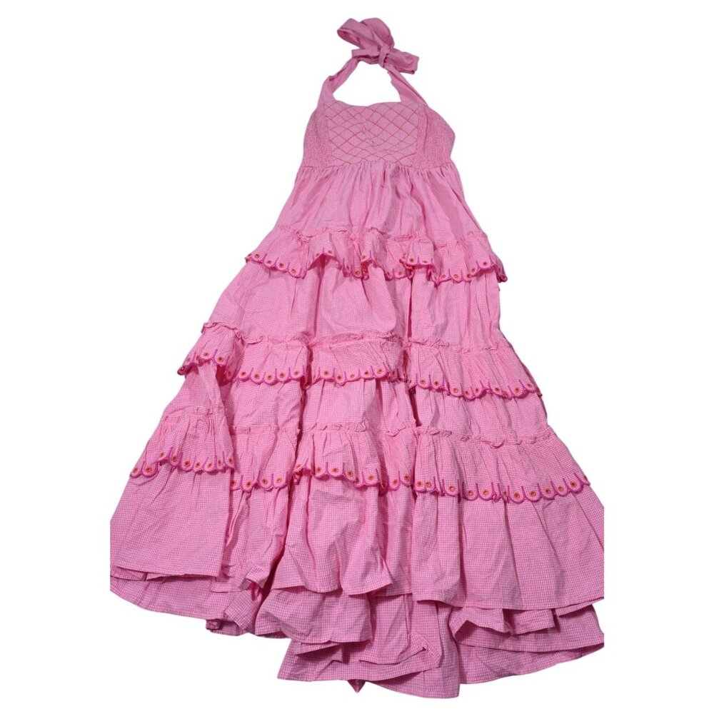 Maria de la Orden Macarena Dress in Pink